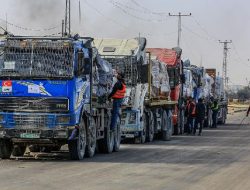 Israel Ngamuk 2 Tentaranya Ditembak Mati Sopir Truk Pengangkut Bantuan Kemanusiaan