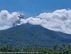 Bandara Maumere Ditutup Sementara Imbas Erupsi Dasyat Gunung Lewotobi Laki-laki