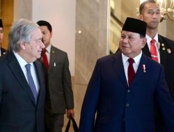 Prabowo dan Sekjen PBB Gelar Pertemuan Bilateral Usai Pidato di KTT soal Palestina