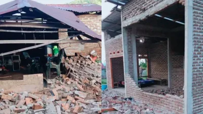 Dampak Gempa Flores Timur