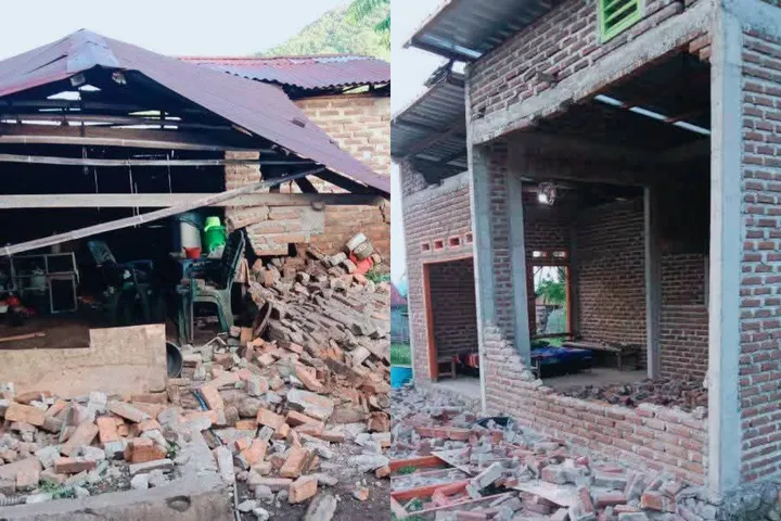 Dampak Gempa Flores Timur